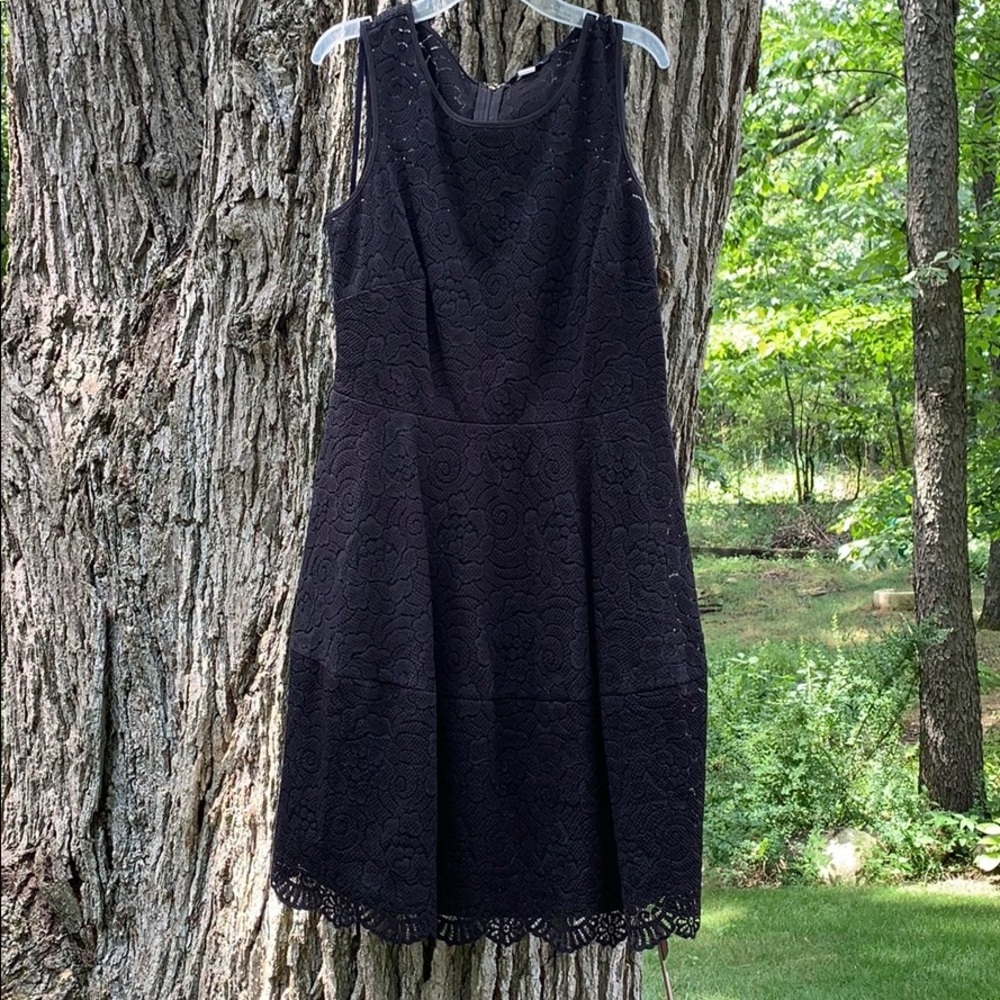 NWT Tommy Hilfiger black lace dress